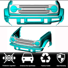 Ford Bronco 2021- Parrilla Delantera V2 (Carbono) foto 2
