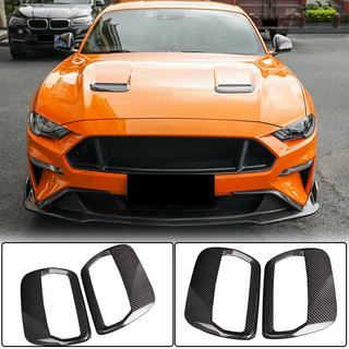 Cubierta de Capó (2018-2023, Carbono) Ford Mustang 2015-2023 foto 1