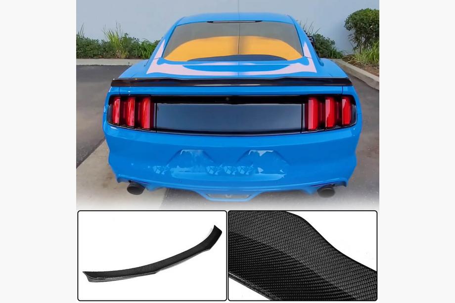 Ford Mustang 2015-2023 Alerón V4 (Carbono) Image