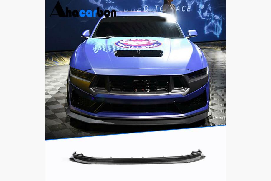 Ford Mustang 2024- Labio Delantero Parachoques (Carbono) Image