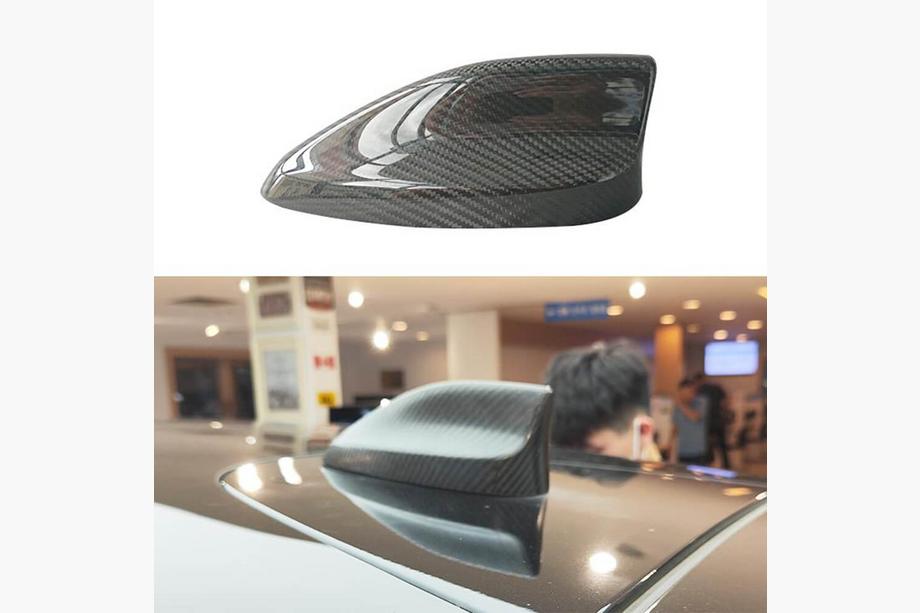 Ford Mustang E-mach 2020- Aleta de Tiburón para Techo (Carbono) Image