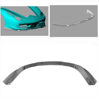 Labio Delantero Parachoques (2011-2013, Carbono) Ferrari 458 Italia 2009-2015 foto 2