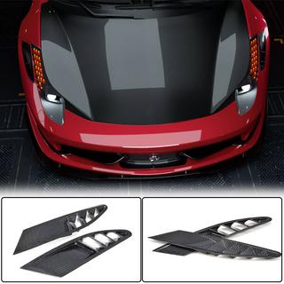 Extensiones de Parachoques Delantero V1 (2011-2013, Carbono) Ferrari 458 Italia 2009-2015 foto 1