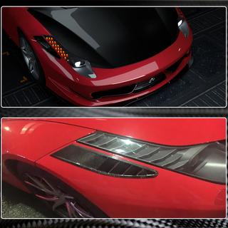 Extensiones de Parachoques Delantero V1 (2011-2013, Carbono) Ferrari 458 Italia 2009-2015 foto 3
