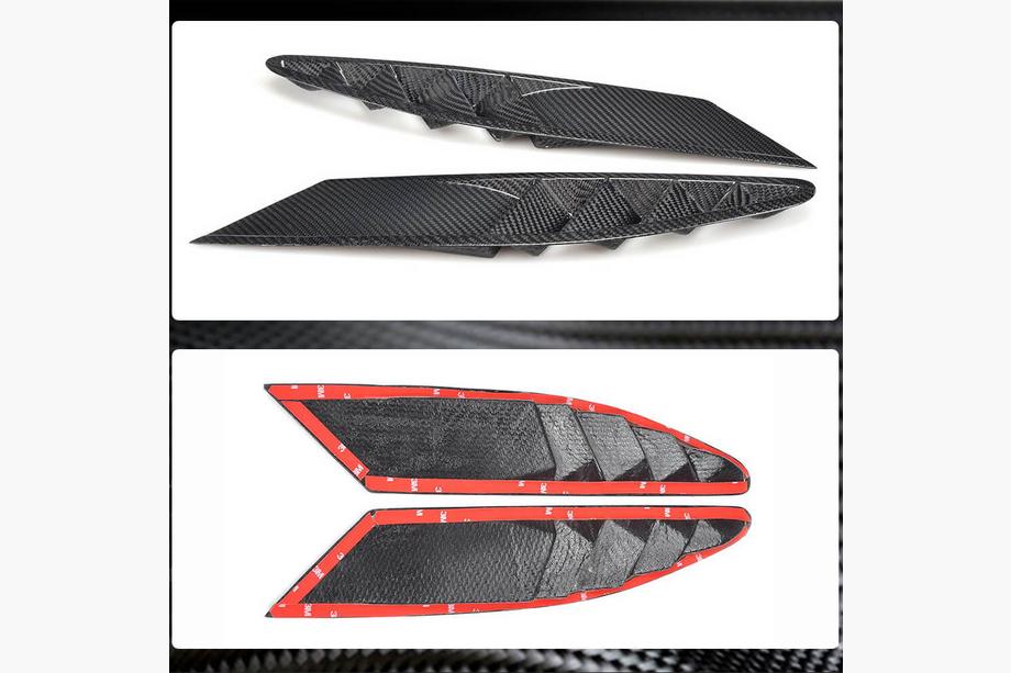 Ferrari 458 Italia 2009-2015 Extensiones de Parachoques Delantero V1 (2011-2013, Carbono) Foto 4