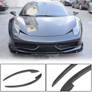 Extensiones de Parachoques Delantero V2 (2011-2013, Carbono) Ferrari 458 Italia 2009-2015 foto 1
