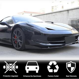 Extensiones de Parachoques Delantero V2 (2011-2013, Carbono) Ferrari 458 Italia 2009-2015 foto 3