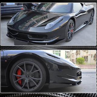 Extensiones de Parachoques Delantero V2 (2011-2013, Carbono) Ferrari 458 Italia 2009-2015 foto 4