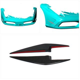 Cubiertas de Parachoques Delantero de Carbono (2014-2015) Ferrari 458 Italia 2009-2015 foto 2