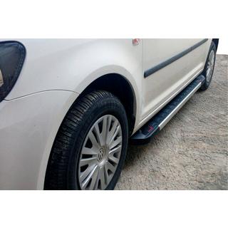 Estribos laterales Red-style (2 uds, Aluminio) Volkswagen Caddy 2004-2010 foto 1