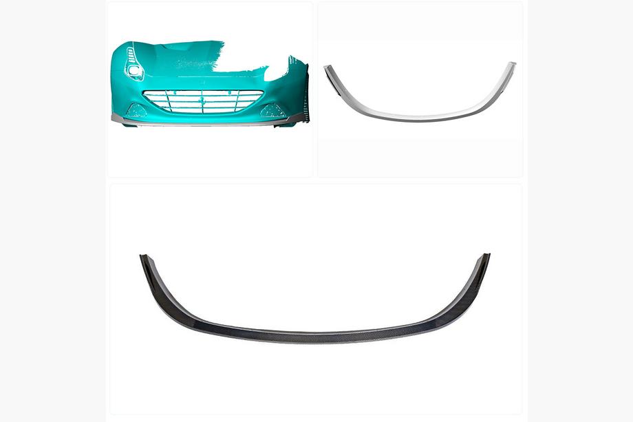 Ferrari California 2008-2017 Labio delantero de parachoques (2015-2018, Carbono) Foto 2