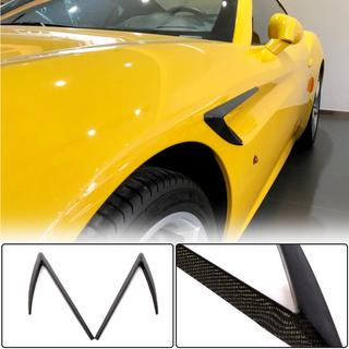 Cubiertas de aletas delanteras de carbono (2015-2018) Ferrari California 2008-2017 foto 1