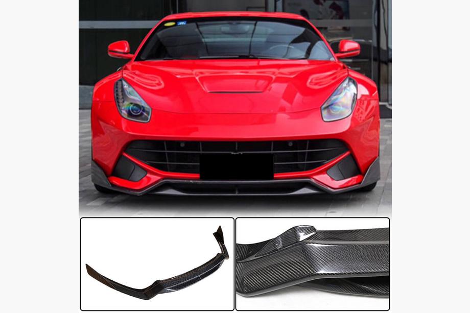 Ferrari F12 Berlinetta 2012-2017 Labio Delantero Parachoques (2012-2014, Carbono) Foto 1
