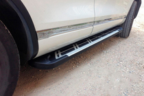 Volkswagen Touareg 2010-2018 Estribos Laterales Sunrise (2 uds., aluminio) foto 2