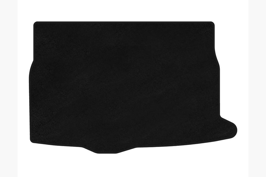 Hyundai Veloster 2011-2017 Alfombrilla de maletero textil Premium (Negro) Image