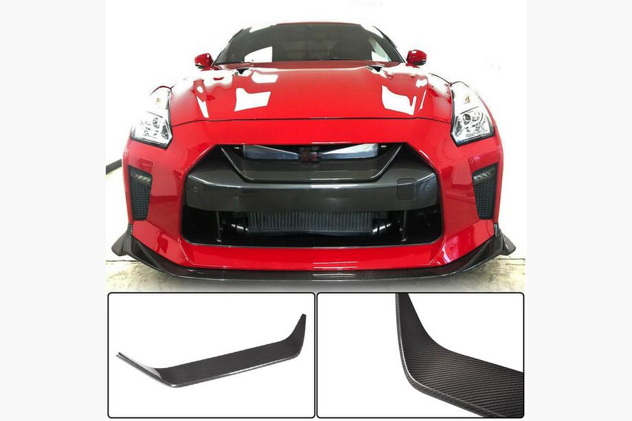 Nissan GT-R 2008-2025 Cubierta de Parrilla (2017-2019, Carbono) Image