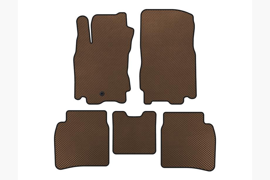 Nissan Note 2004-2012 Alfombrillas EVA (Marrón) Image