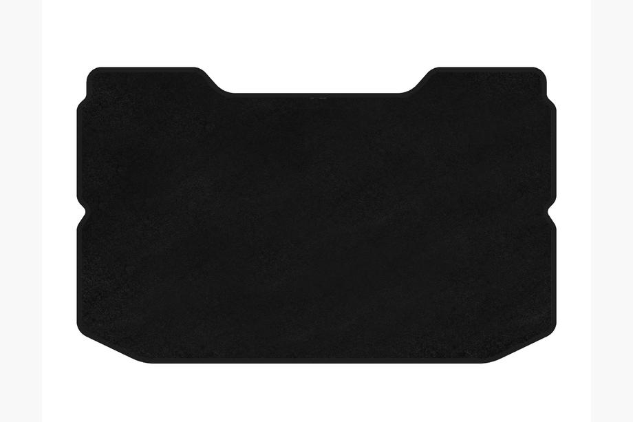 Nissan Note 2004-2012 Alfombrilla de maletero textil Premium (Negro) Image