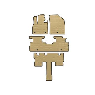 Alfombrillas EVA (3 Filas, 7 Plazas, Beige)