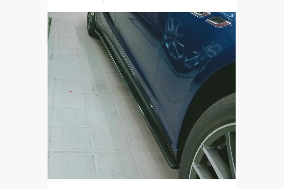 Maserati Ghibli 2013-2023 Faldones Laterales V1 (para Base/S/S Q4, Carbono) Foto 2