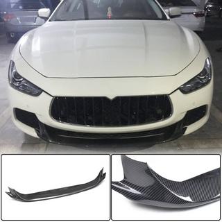 Splitter delantero V2 para parachoques Base/S/S Q4 2013-2017 Carbono foto 1