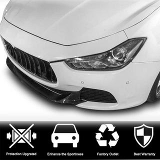 Splitter delantero V2 para parachoques Base/S/S Q4 2013-2017 Carbono foto 2