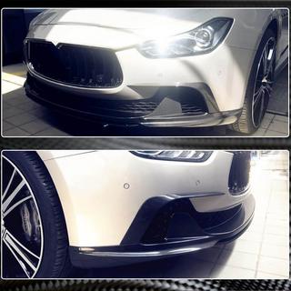 Lip delantero V3 para Base/S/S Q4 2013-2017, Carbono foto 3