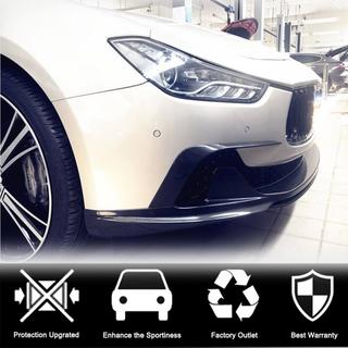 Cubiertas de Parachoques Delantero de Carbono (para Base/S/S Q4 2013-2017) Maserati Ghibli 2013-2023 foto 2