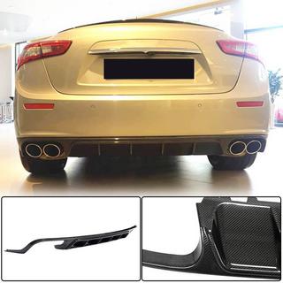 Difusor de parachoques trasero (Base/S/S Q4 2013-2017, Carbono) Maserati Ghibli 2013-2023 foto 1