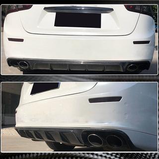 Difusor de parachoques trasero (Base/S/S Q4 2013-2017, Carbono) Maserati Ghibli 2013-2023 foto 3