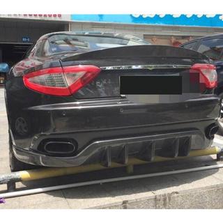 Difusor de Parachoques Trasero (2007-2013, Carbono) Maserati GranTurismo 2007-2019 foto 2
