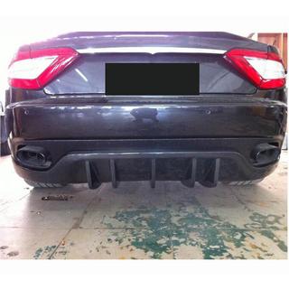 Difusor de Parachoques Trasero (2007-2013, Carbono) Maserati GranTurismo 2007-2019 foto 3