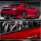 Maserati GranTurismo 2007-2019 Cubiertas de Manijas de Puerta de Carbono foto 5