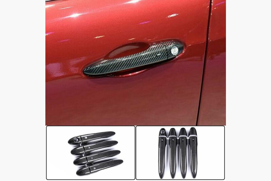 Maserati Levante 2016- Cubiertas de Manijas de Puerta de Carbono Image