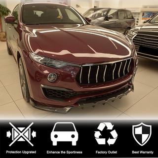 Extensión de labio delantero V1 para parachoques (para Base/S, carbono) Maserati Levante 2016- foto 3