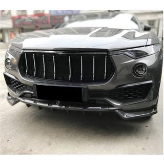 Flaps de parachoques delantero de carbono (para Base/S) Maserati Levante 2016- foto 3