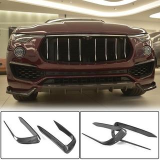 Cubiertas de Parachoques Delantero de Carbono (para Base/S) Maserati Levante 2016- foto 1
