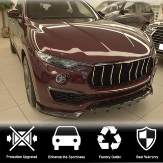 Cubiertas de Parachoques Delantero de Carbono (para Base/S) Maserati Levante 2016- foto 3
