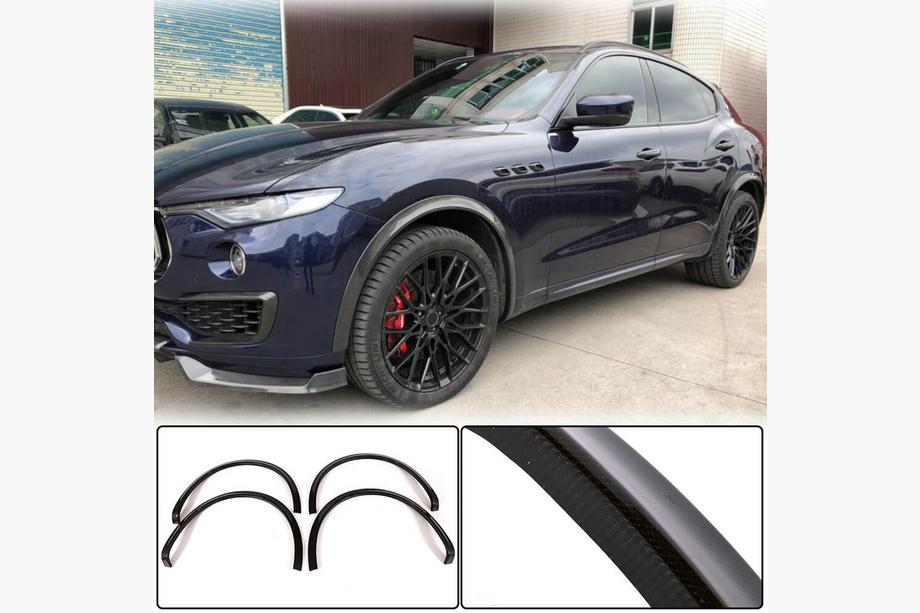 Maserati Levante 2016- Aletines de guardabarros de carbono Image