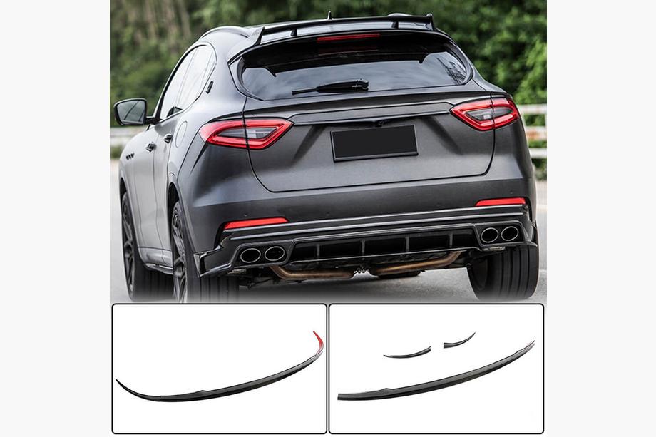 Maserati Levante 2016- Spoiler inferior V1 (Carbono) Image