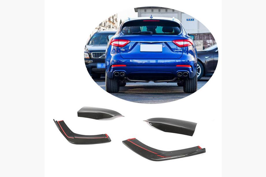 Maserati Levante 2016- Cubierta de parachoques trasero de carbono Image