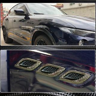 Cubiertas de aletas delanteras de carbono (2013-2017) Maserati Quattroporte 2013-2023 foto 4
