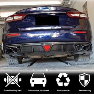 Difusor Trasero de Parachoques V1 para S/S Q4 2017-2020 Carbono Maserati Quattroporte 2013-2023 foto 2