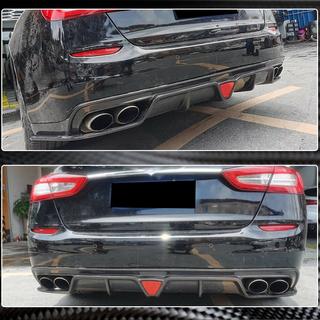 Difusor Trasero de Parachoques V1 para S/S Q4 2017-2020 Carbono Maserati Quattroporte 2013-2023 foto 3