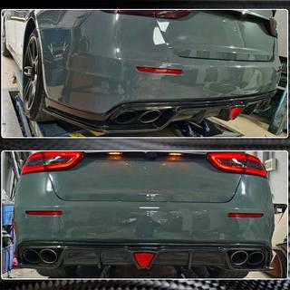Difusor Trasero de Parachoques V1 para S/S Q4 2017-2020 Carbono Maserati Quattroporte 2013-2023 foto 4