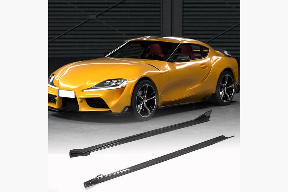 Toyota Supra 2019- Faldones Laterales (Carbono) Image