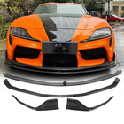 Toyota Supra 2019- Lip delantero parachoques V2 (Carbono) foto 1