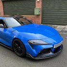 Toyota Supra 2019- Lip delantero parachoques V2 (Carbono) foto 2