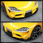 Toyota Supra 2019- Lip delantero parachoques V2 (Carbono) foto 4