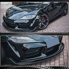 Toyota Supra 2019- Lip delantero parachoques V2 (Carbono) foto 9